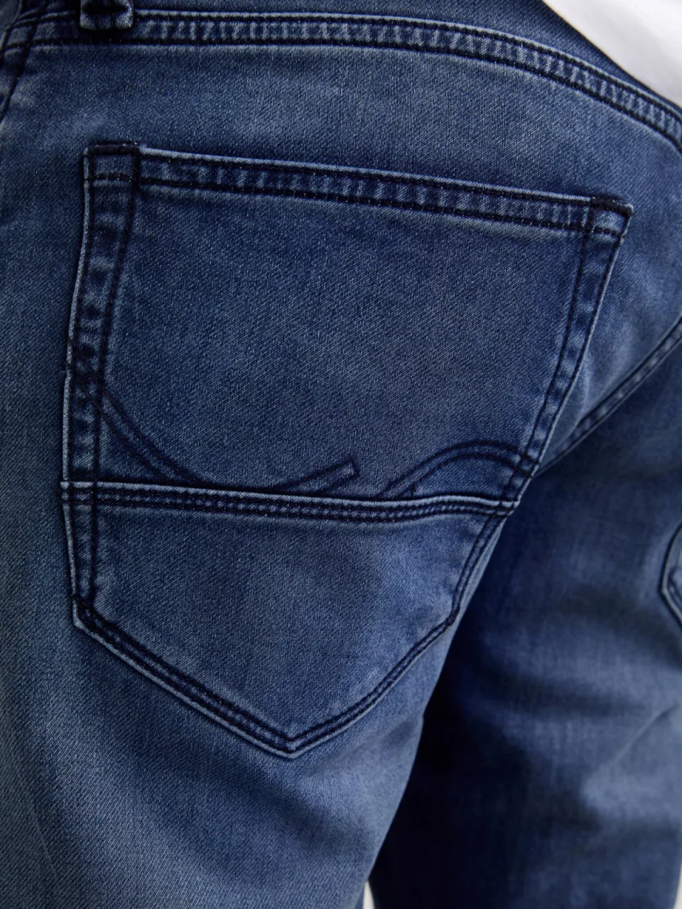 Jack & Jones JEANS INTELLIGENCE gebreide tapered jeans - blue denim, foto 6