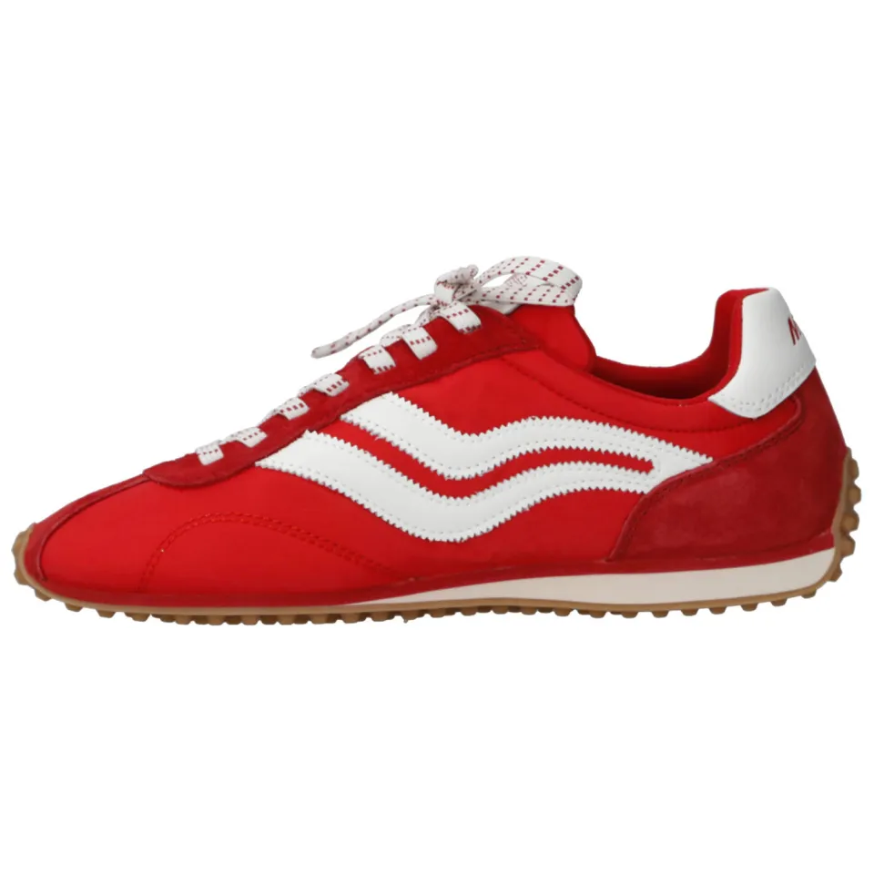 Mrp Cartagena V.12L leren sneakers rood, foto 6