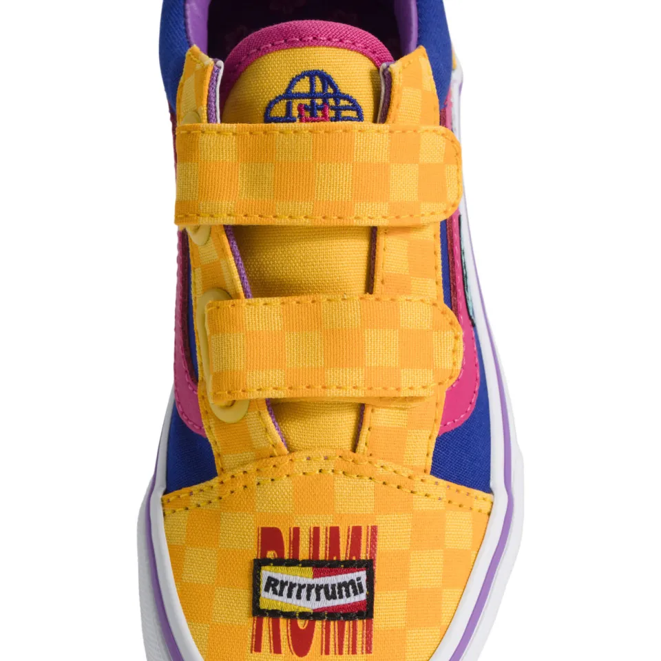 Vans Old Skool V Kpop Demon Hunters Rumi sneaker geel, foto 8