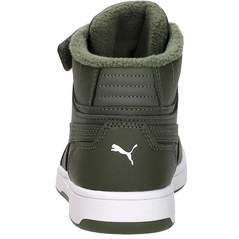Puma Rebound Slam Mid Wtr AC+ PS hoge sneakers olijfgroen, foto 5