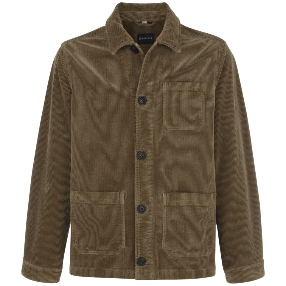 Babista corduroy jas bruin, foto 2