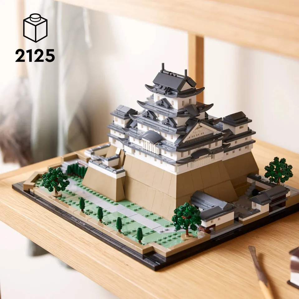 Lego Architecture Kasteel Himeji Japans Kasteel Model Bouwpakket voor Volwassenen 21060, foto 5