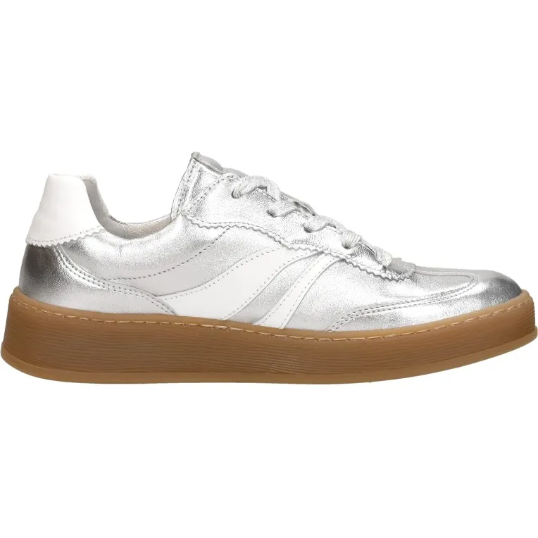 Gabor sneaker zilver Zilverkleur