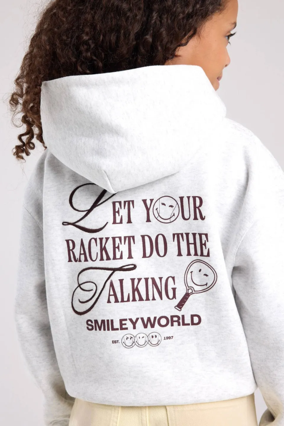 America Today hoodie met print - lichtgrijs, foto 7