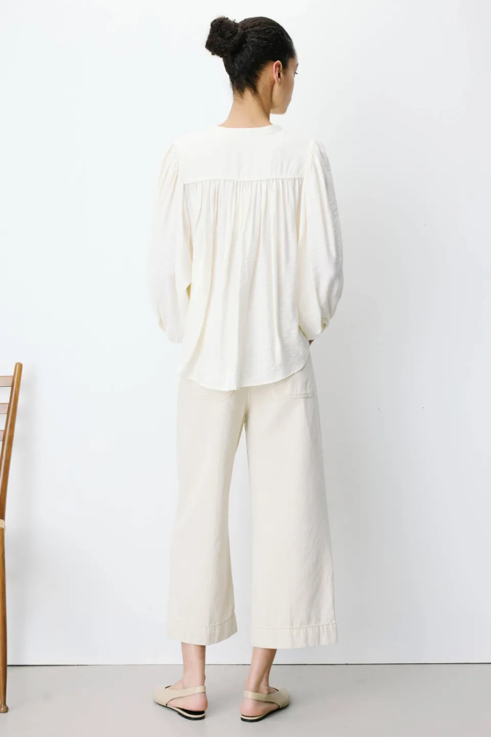 Grace & Mila blouse ecru, foto 4
