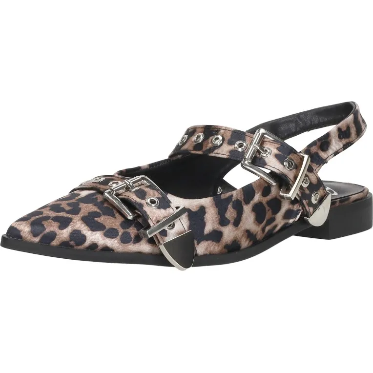 Sub55 slingbacks luipaardprint beige, foto 3