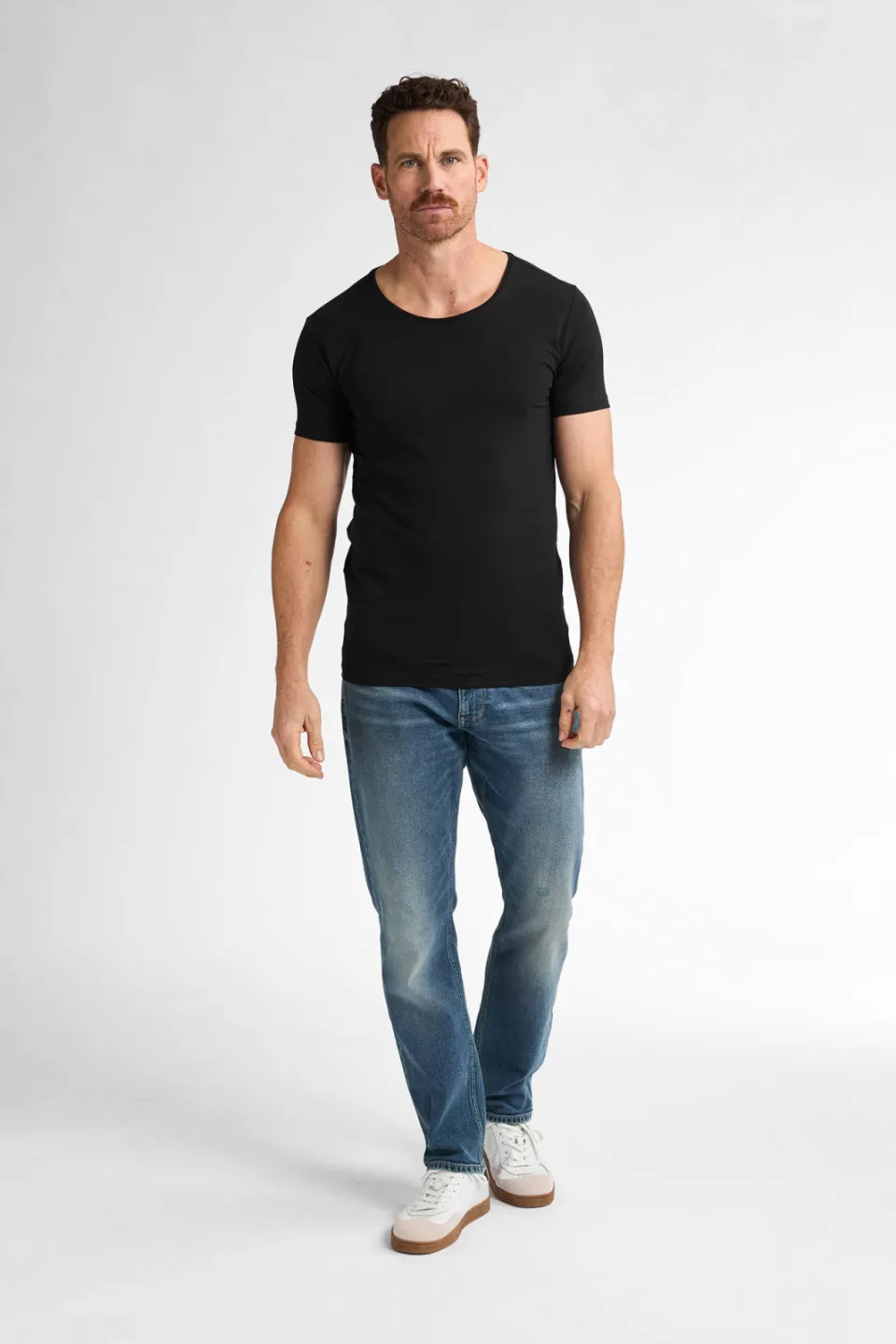 Petrol Industries Body Fit t-shirt zwart, foto 4