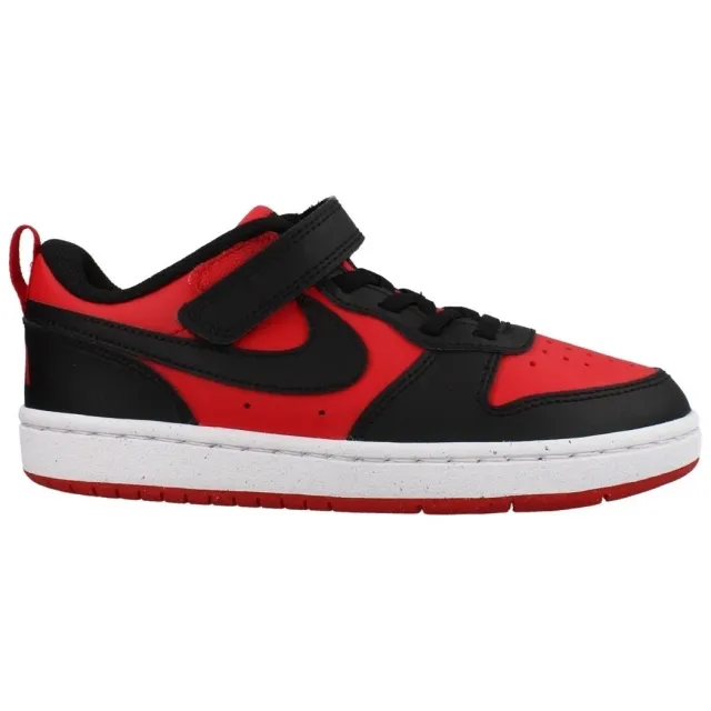 Nike Court Borough Low Recraft sneakers rood/zwart, foto 2