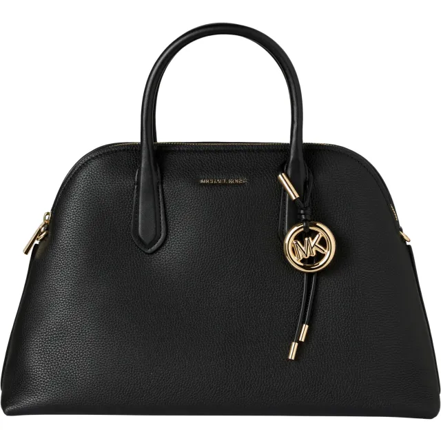 Michael Kors leren handtas Freddie zwart