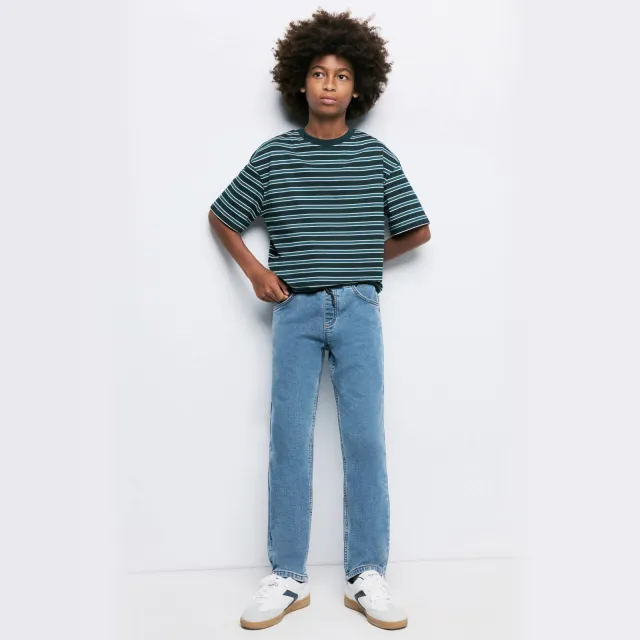 Mango Kids regular fit jeans - lichtblauw Light blue denim