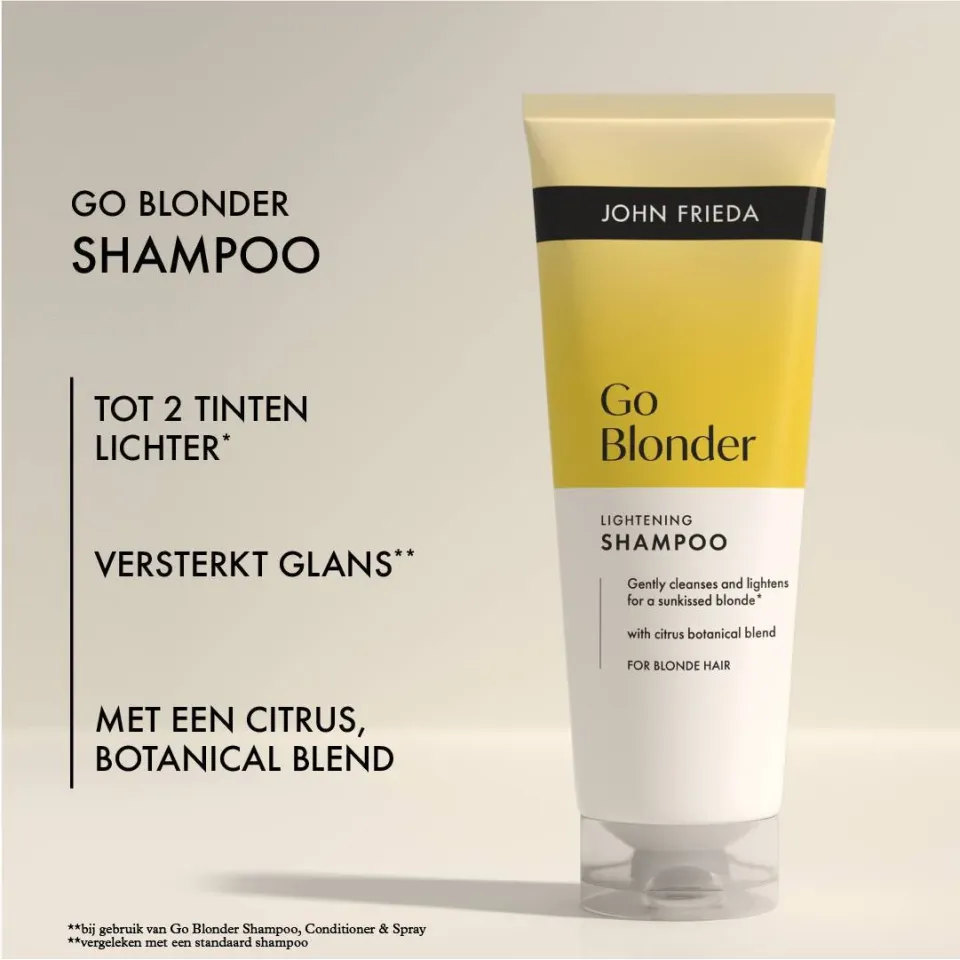 John Frieda Go Blonder lightening shampoo, foto 3