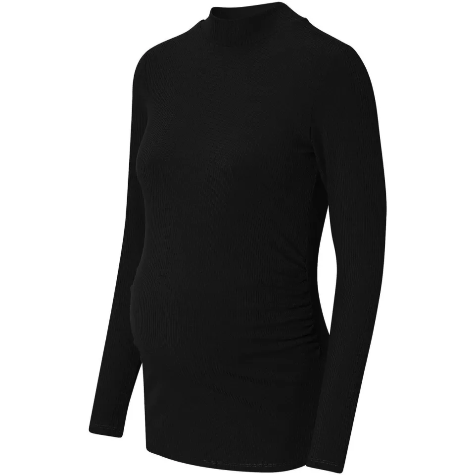Noppies Sira zwangerschapslongsleeve zwart, foto 2
