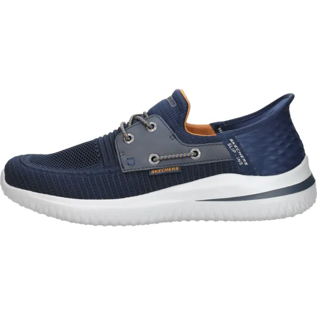 Skechers Slip-Ins Delson 3.0 sneaker blauw, foto 2