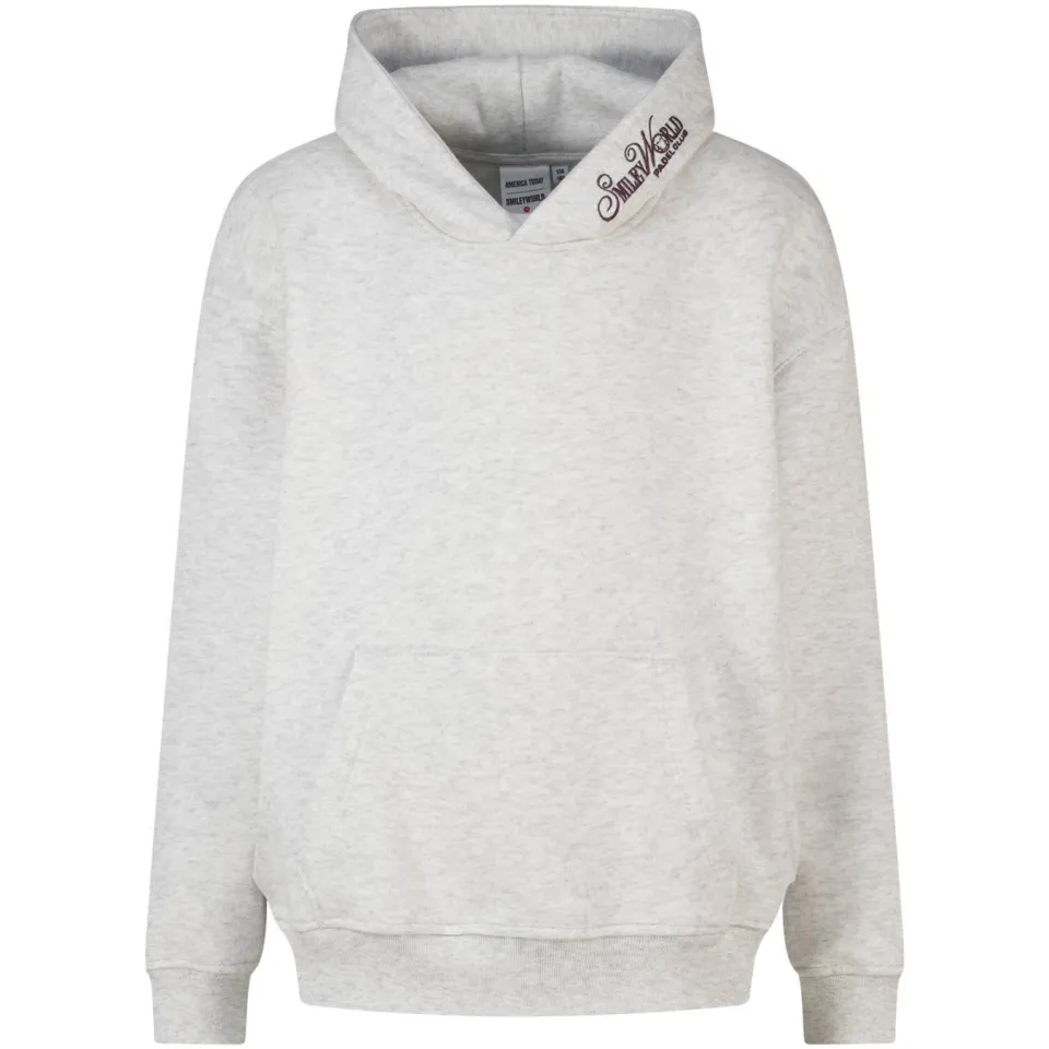 America Today hoodie met print - lichtgrijs, foto 2