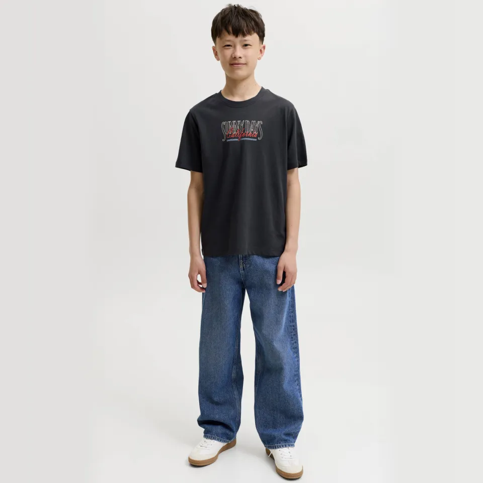 Jack & Jones T-shirt met backprint antraciet, foto 4