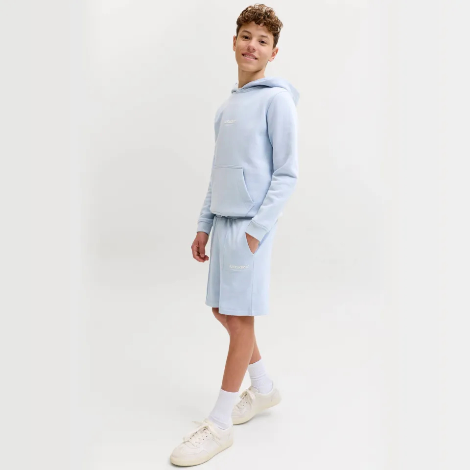 Jack & Jones sweatshort lichtblauw
