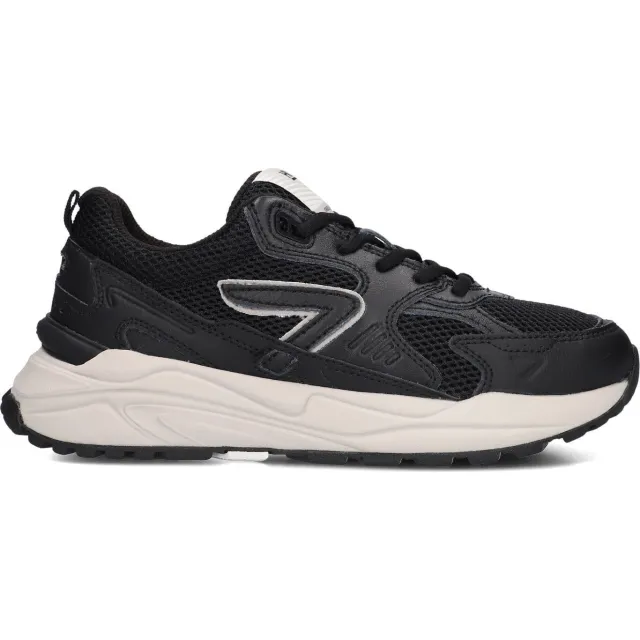 Hub Sneakers Grid-w Zwart