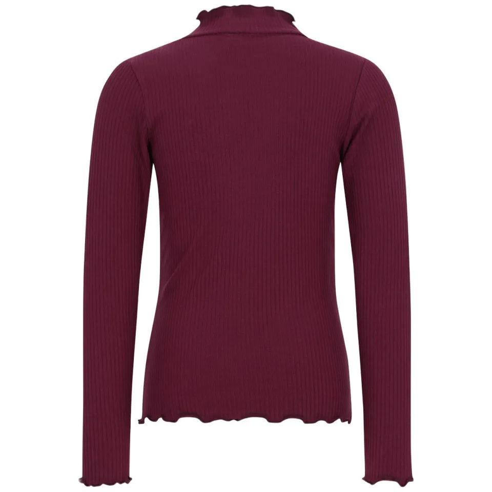 Like Flo longsleeve donkerrood, foto 2