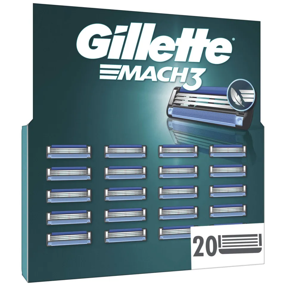 Gillette Mach3 scheermesjes 20 stuks, foto 5