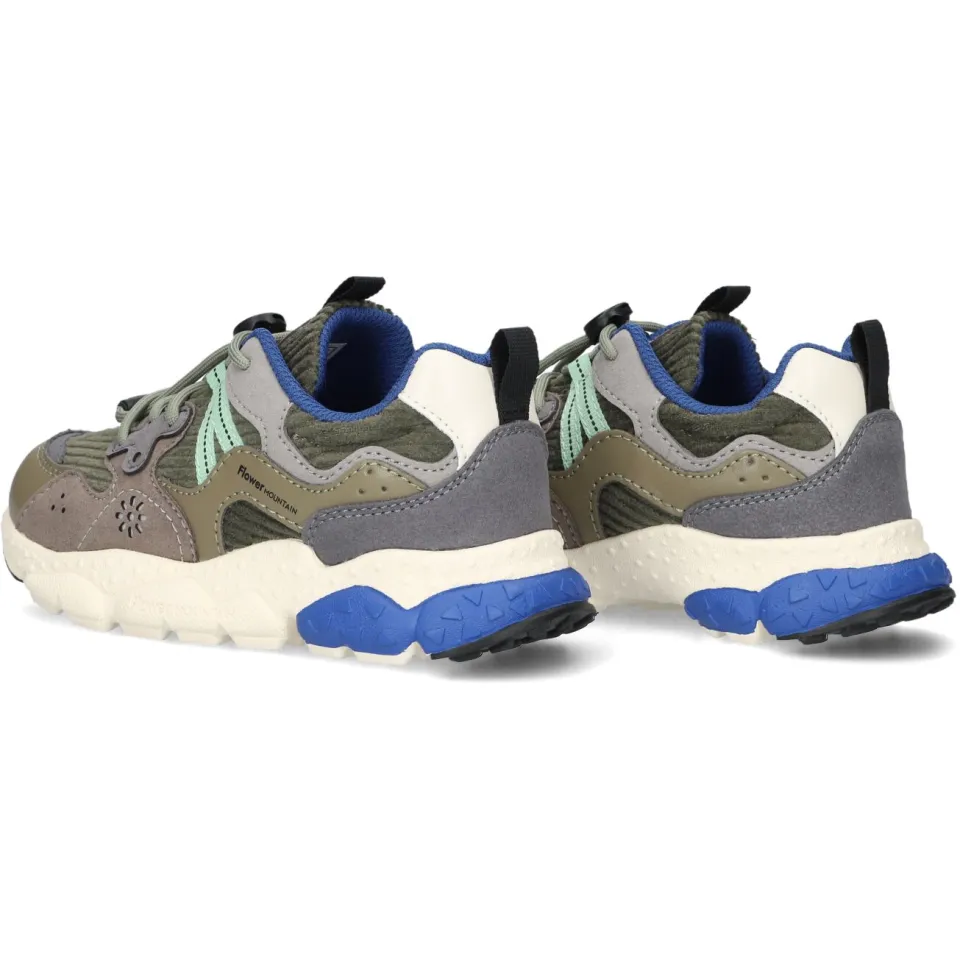 Flower Mountain Yamano 3 Junior lage sneakers groen, foto 3
