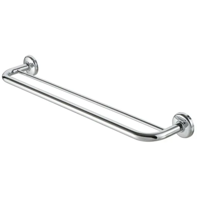 Geesa Handdoekrek Dubbel Geesa Hotel 64 cm Chroom