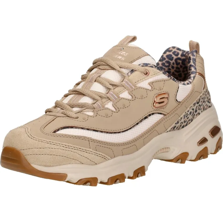 Skechers D'Lites 118500 sneakers beige, foto 4