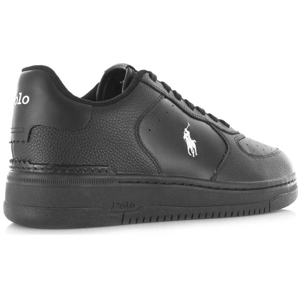 Polo Ralph Lauren Masters Court sneaker zwart, foto 4