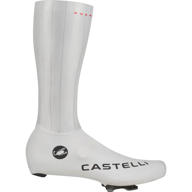 Castelli Fast Feet 4 TT overschoenen wit Grijs