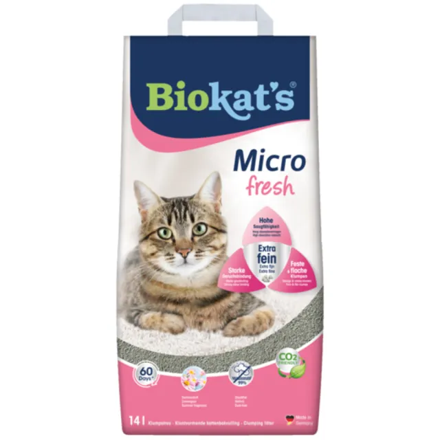 Biokat's Kattenbakvulling Micro Fresh 14 liter