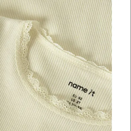 NAME IT MINI T-shirt lichtgeel, foto 4