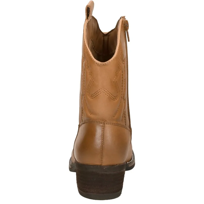 Sub55 Western Boots enkellaarsjes cognac, foto 4