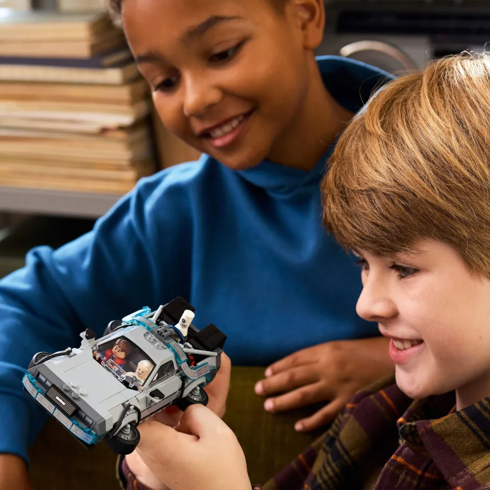 Lego Speed Champions Tijdmachine uit Back to the Future Bouwpakket 77256, foto 7
