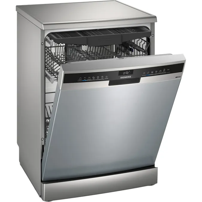 Siemens SN23EI03ME vaatwasser geborsteld staal, foto 2