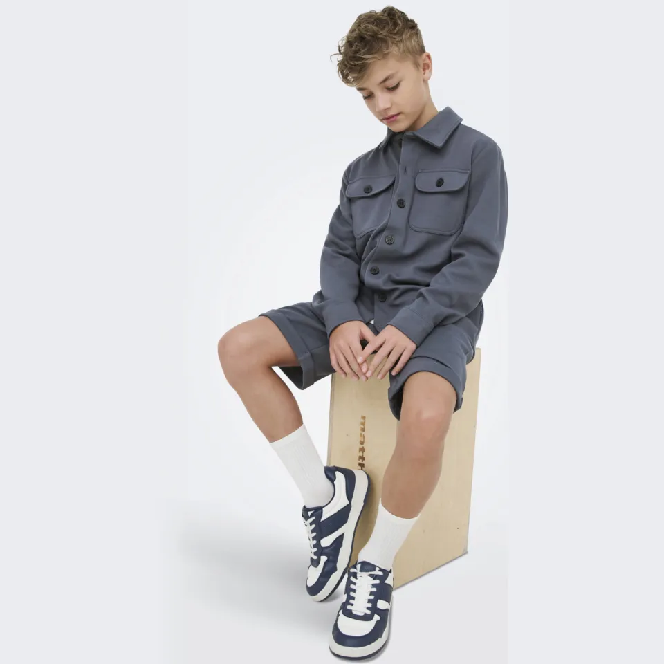 Only & Sons JUNIOR overshirt grijsblauw, foto 6