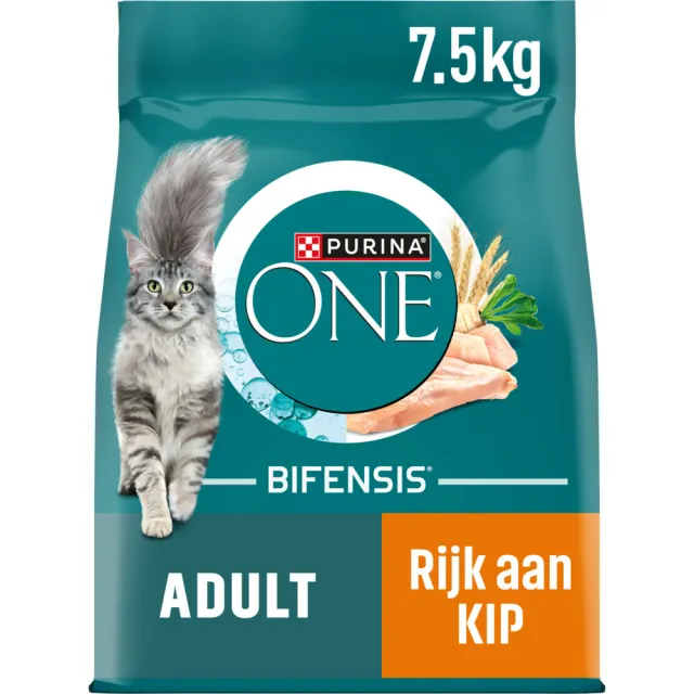 Purina ONE Adult kattenvoer droog met kip, foto 2