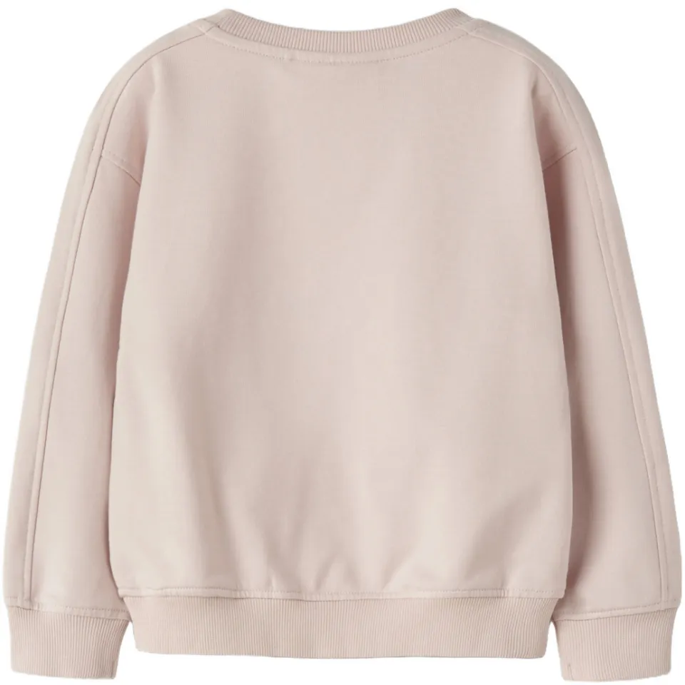 NAME IT MINI sweater met print - lichtroze, foto 4
