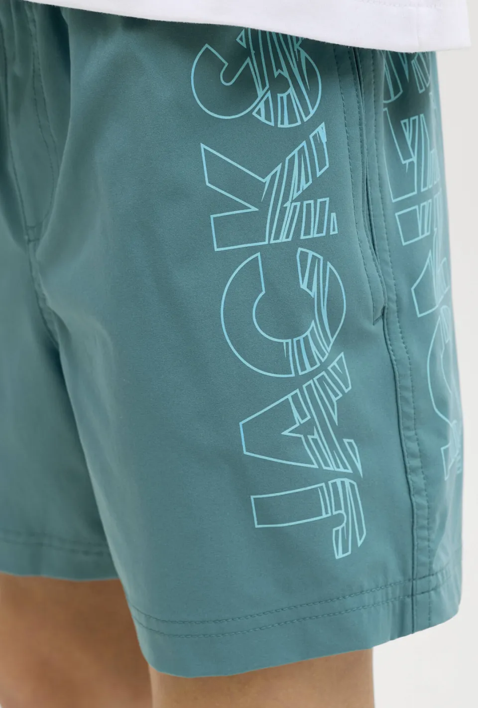 Jack & Jones JUNIOR zwemshort petrol, foto 8