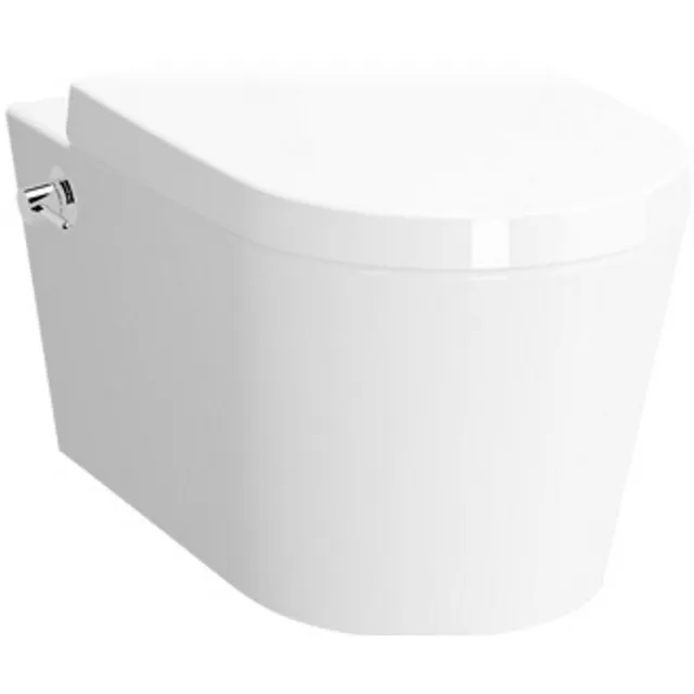Vitra Wandclosetpack Vitra Nest 35.5x57cm met Bidetfunctie en Softclose HOH 18cm Wit (incl zitting)