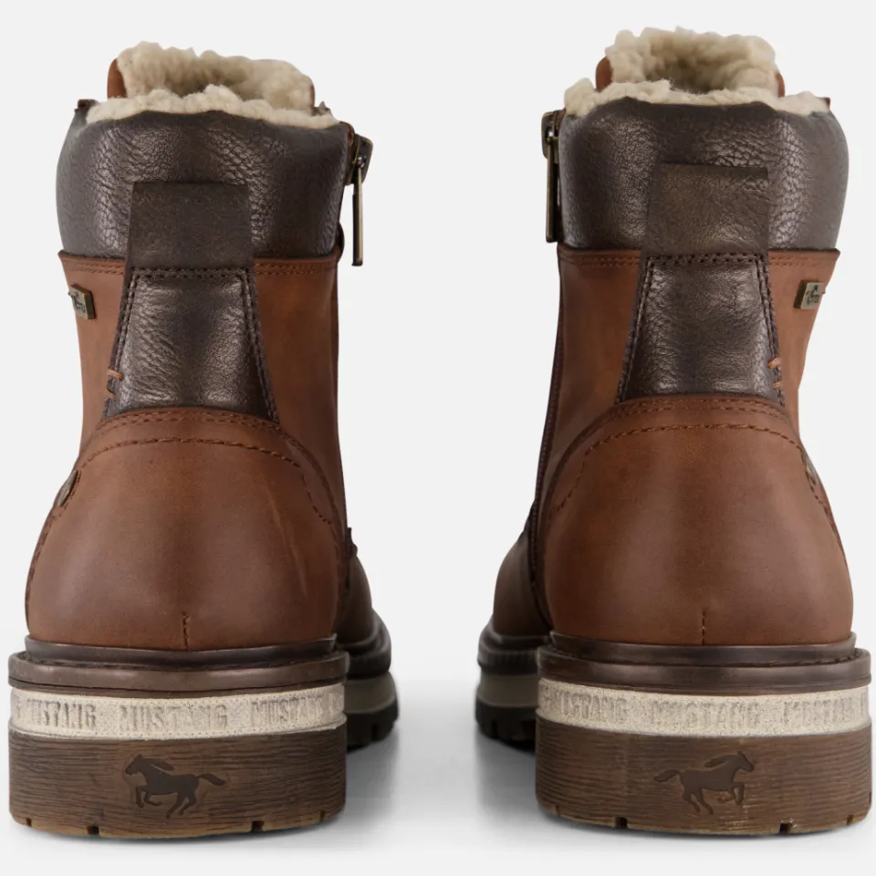 Mustang veterboots cognac, foto 4