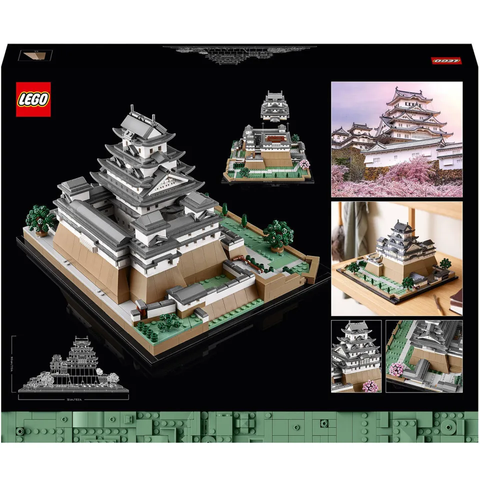 Lego Architecture Kasteel Himeji Japans Kasteel Model Bouwpakket voor Volwassenen 21060, foto 4