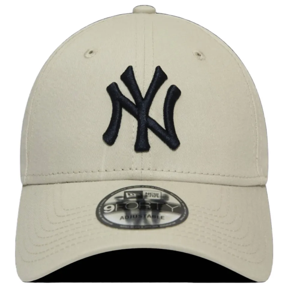 New Era Senior pet 9Forty NY zand/zwart, foto 3