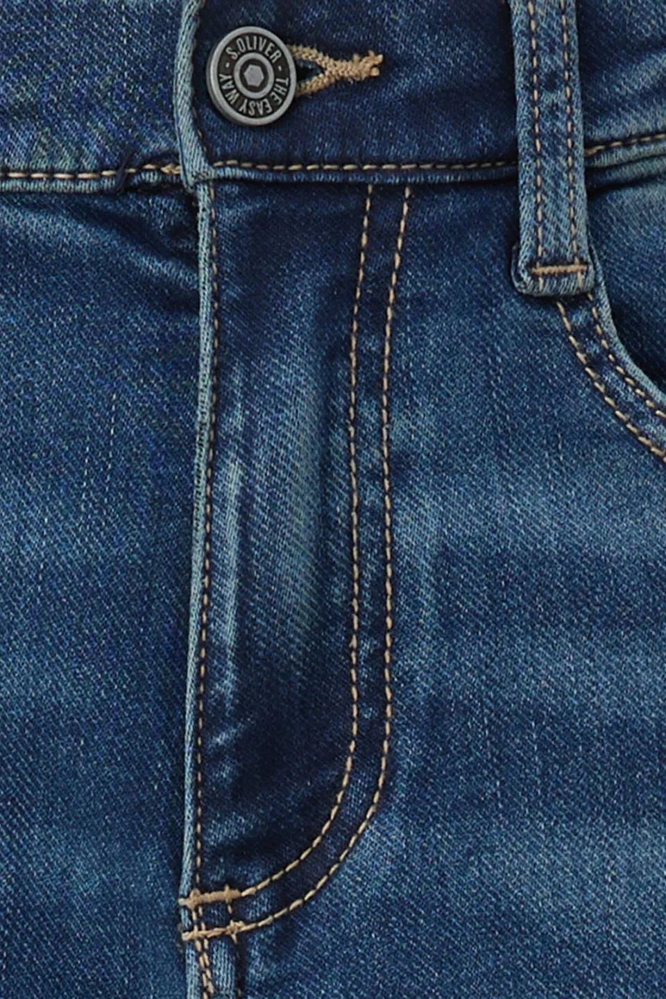 s.Oliver wide leg jeans - blauw, foto 4
