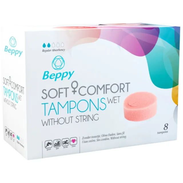 Beppy Soft Comfort tampons wet