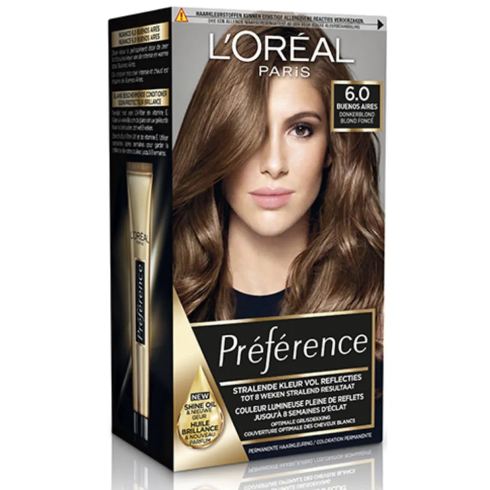 L'oréal Préférence haarkleuring 6.0 donkerblond, foto 3