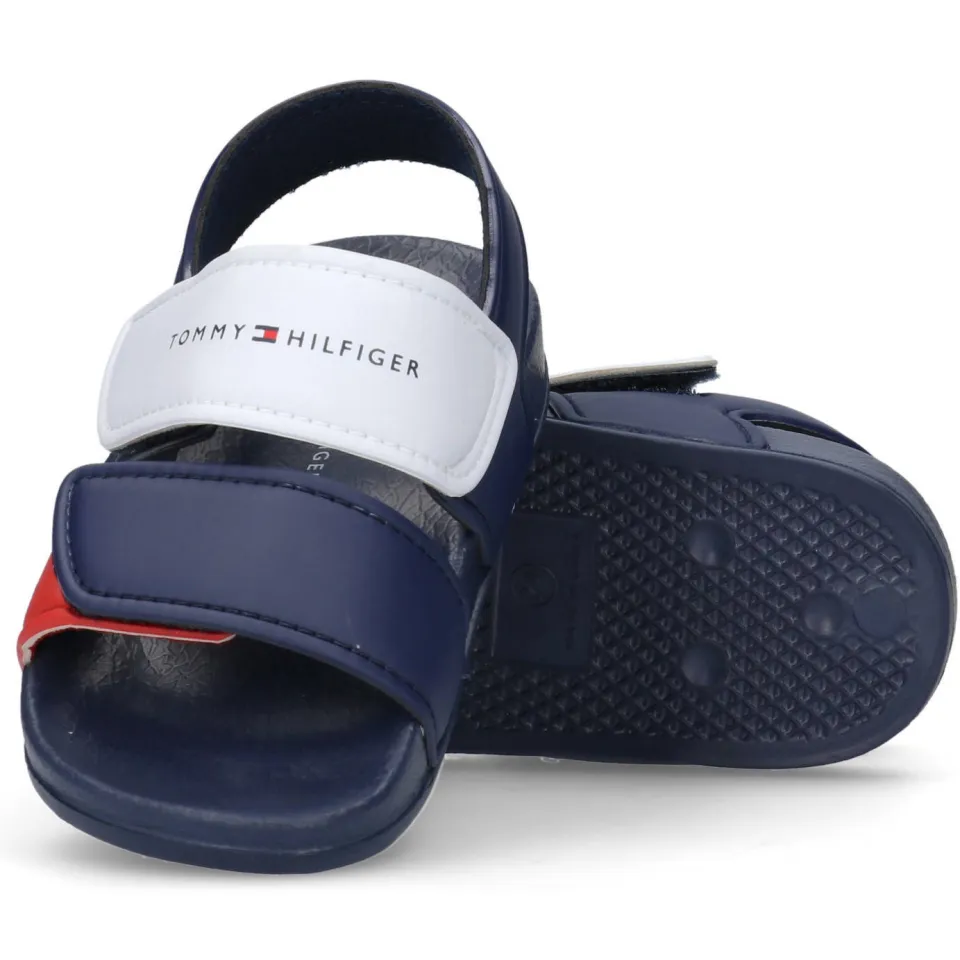 Tommy Hilfiger Joel sandalen blauw/wit/rood, foto 2