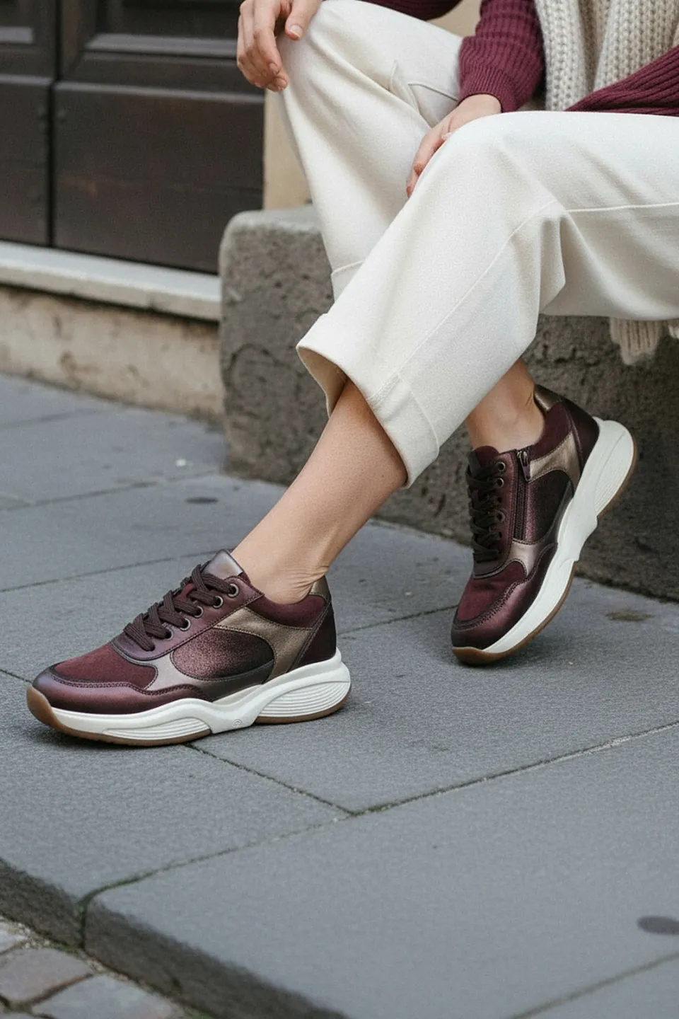 Xsensible SWX27 veterschoen bruin, foto 6