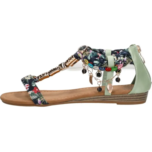 Sub55 sandalen groen, foto 2