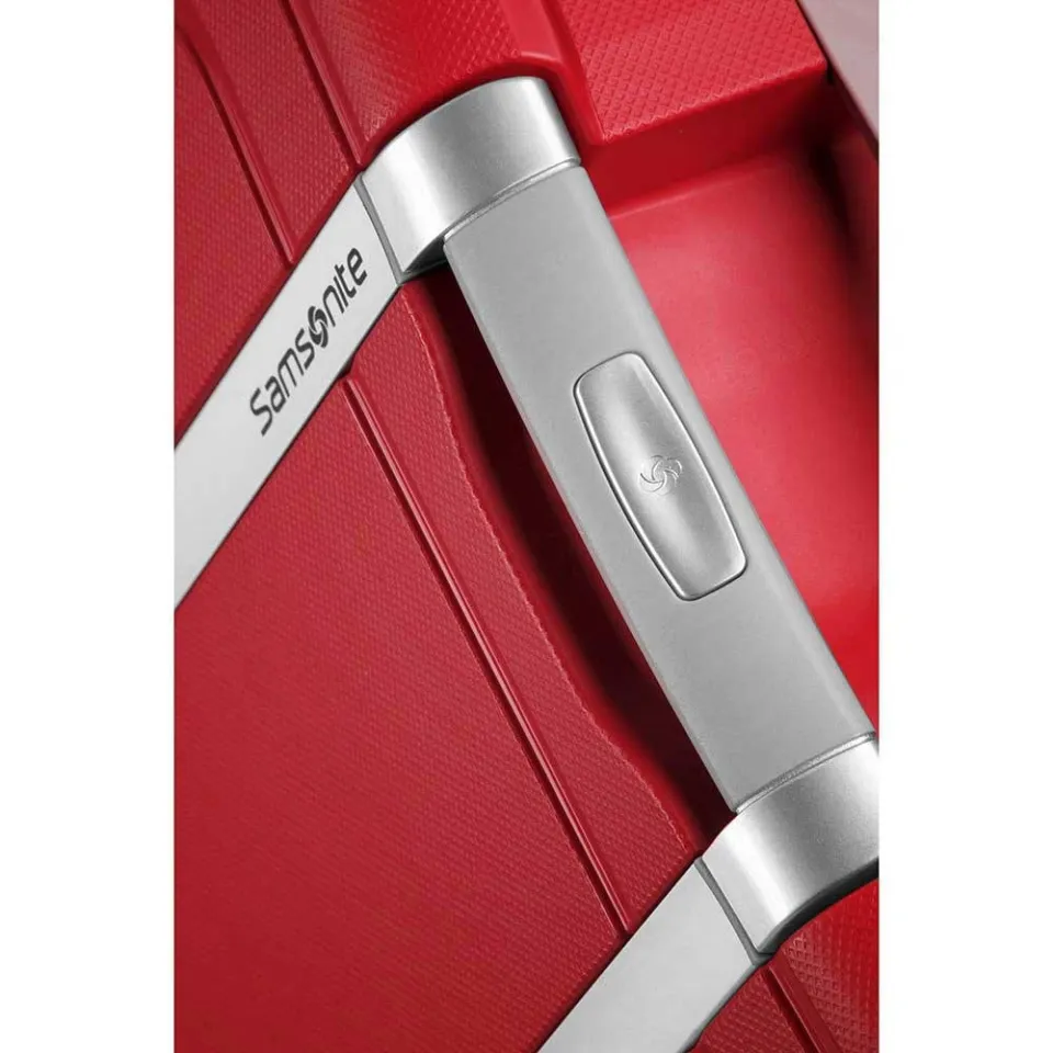 Samsonite S'Cure spinner 75 koffer rood, foto 6