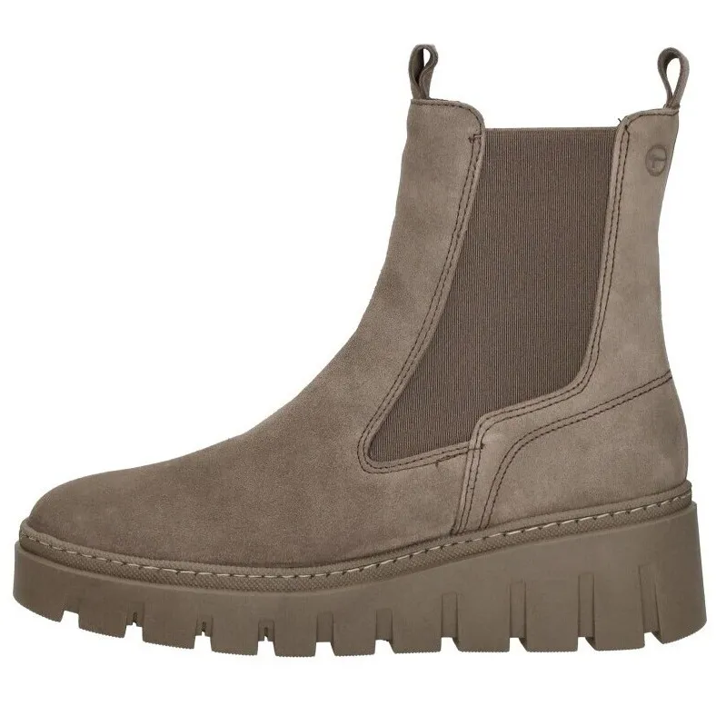 Tamaris enkellaarsjes taupe, foto 3