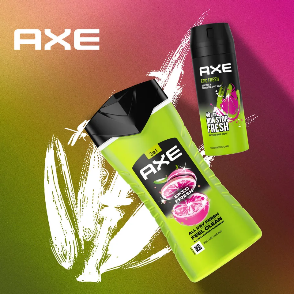 Axe Epic Fresh 3-in-1 douchegel, foto 4